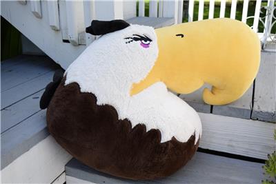 giant stuffed eagle