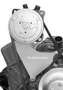 Chevy SBC Steel A/C Air Compressor Bracket Passenger Side Mount Long ...