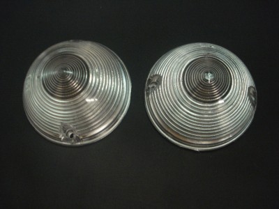 1955 1956 1957 Chevy Truck Parking Lamp Lens SET Clear | eBay