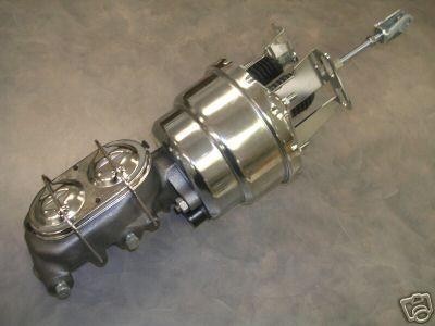 1955 1956 1957 Chevy Car Chrome Brake Booster Master