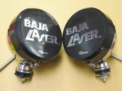 Dick Cepek 100W Baja 5/" Chrome Off Road Lights NEW 1 Pair