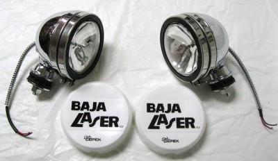 Dick Cepek 100W Baja 5/" Chrome Off Road Lights NEW 1 Pair