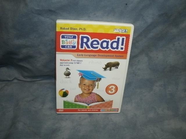 Your Baby Can Read ! Vol 3 DVD  Early Language Development System    Red Label - Picture 1 of 1