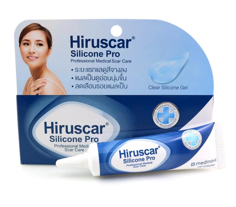 10G Hiruscar Silicone Pro Scar Care Gel Treat Keloids, Burn, Cut