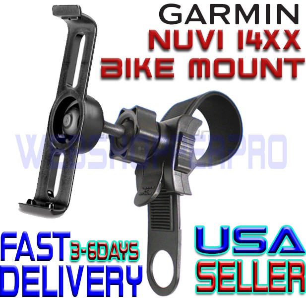Garmin NUVI 1450 1490 1450T 1490T GPS Bracket + Motorcycle Bike Handle