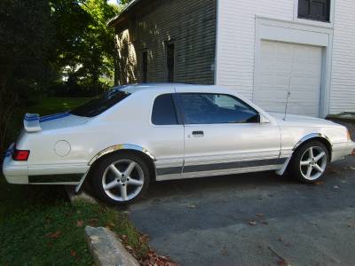 Ford turbo coupe intercooler #7