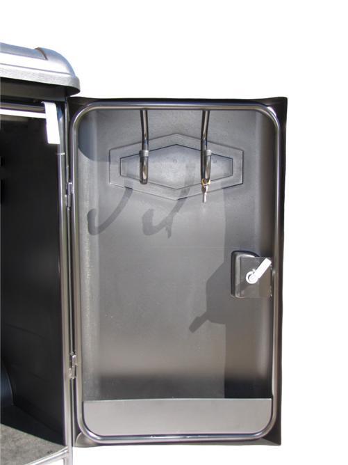 Portable Horse Tack Saddle Storage Box Lockable Black Large eBay