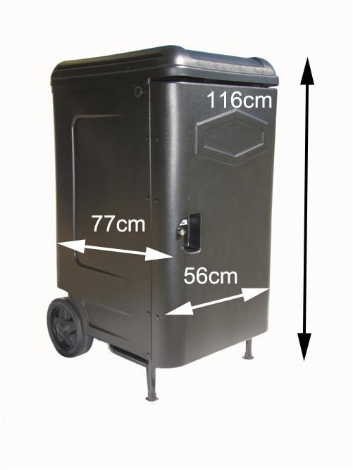 Portable Horse Tack Saddle Storage Box Lockable Black Large eBay