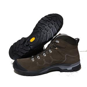 Asolo Falcon GV Men Hiking Boots 9.5 Brown Black Gore-Tex Suede Waterproof Trail Asolo Falcon GV LTH Gore-Tex Hiking Boots w/ Vibram MegaGrip  main image 4