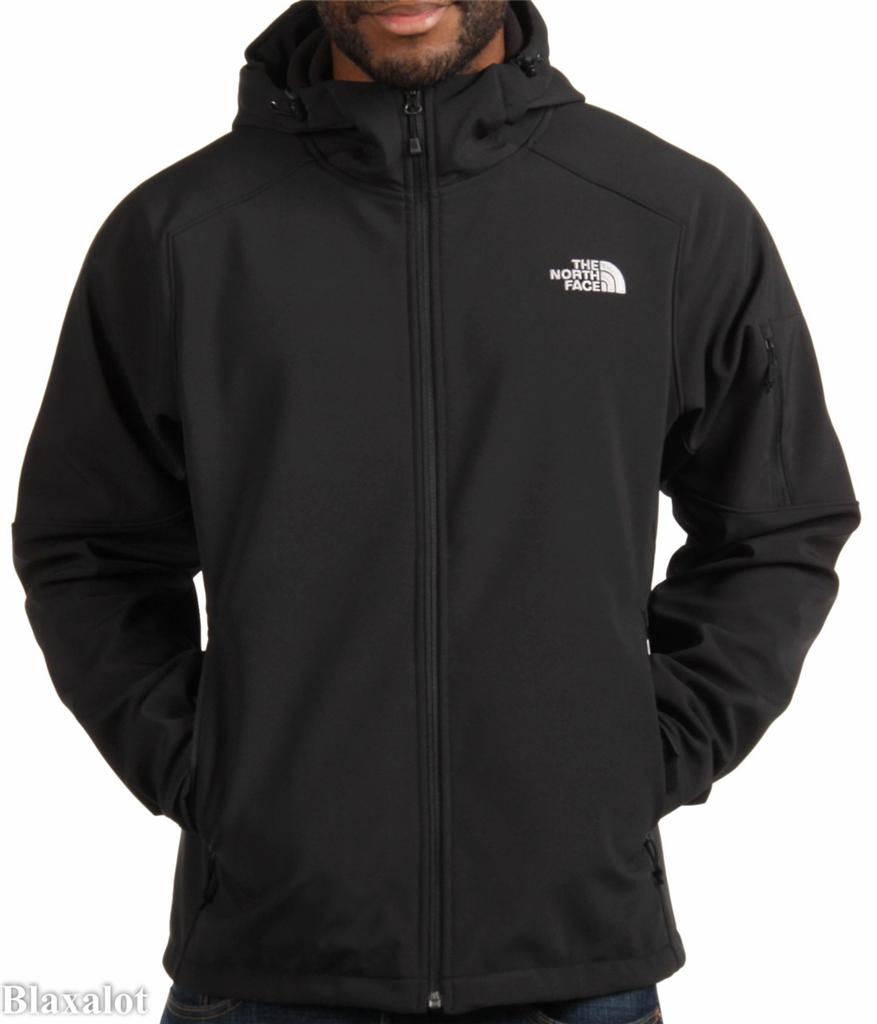 NEW THE NORTH FACE APEX ANDROID HOODIE JACKET TNF Black Mens Small ...