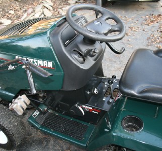 CRAFTSMAN GT3000 RIDING MOWER TRACTOR KOHLER 23 HP + PLOW DOZER BLADE ...