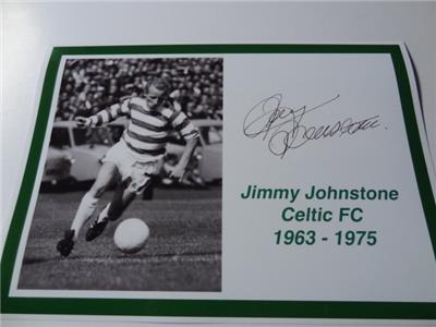 スポーツ CorinthianProStars JimmyJohnstone Celtic 1964 JIMMY JOHNSTONE ACTION PHOTO PRINT CELTIC CHOOSE SIZE