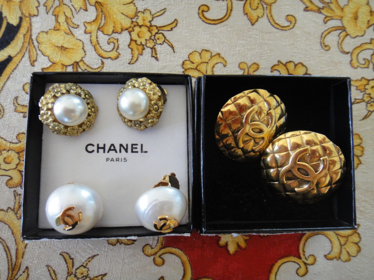 Chanel Earrings Vintage Uk