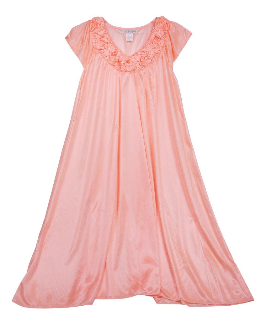 orange night gowns