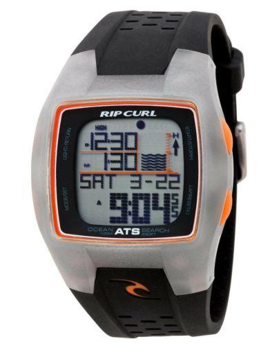 Rip Curl TRESTLES PU OCEANSEARCH ATS Tide ORANGE Mens Surf Watch New in ...