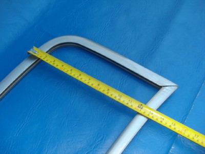 1933 Ford coupe windshield frame #5