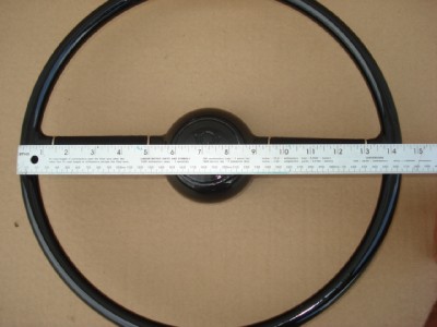 1940 Ford steering wheel horn button #3