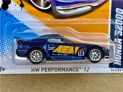 ミニカー Hot Wheels Honda S2000 AEM 12 Hot Wheels HW Performance '12 HONDA S2000 (Blue) (141/247