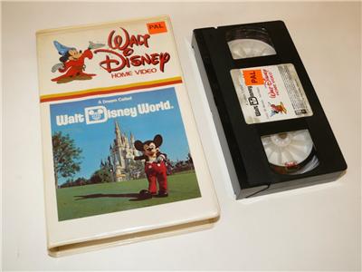 VHS Video ~ Walt Disney Home Video: A Dream Called Walt Disney World ...