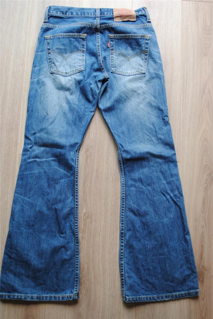 RARE VINTAGE LEVIS 516 JEANS FLARES BOOTCUT RED TAB CLASSIC CUT 30 ...