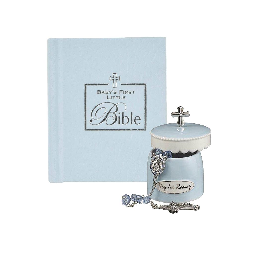 rosary beads for christening gift