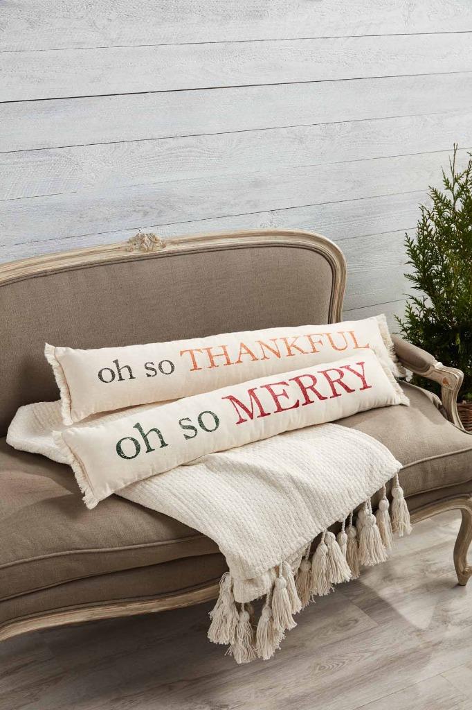 Long store christmas pillow