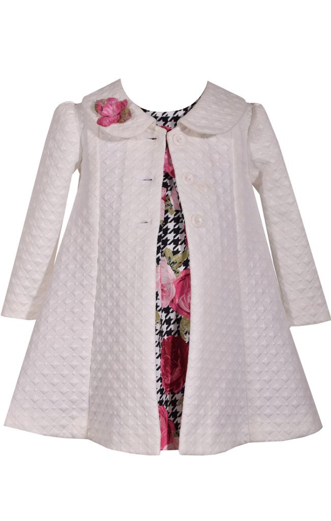 bonnie jean dress and coat set