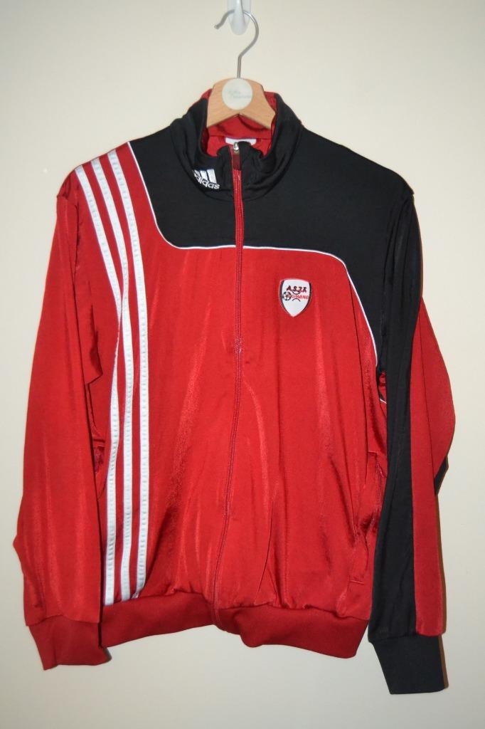 red adidas tracksuit jacket