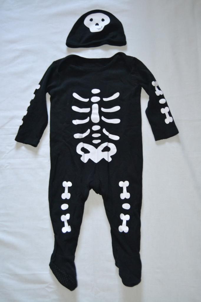 asda skeleton onesie