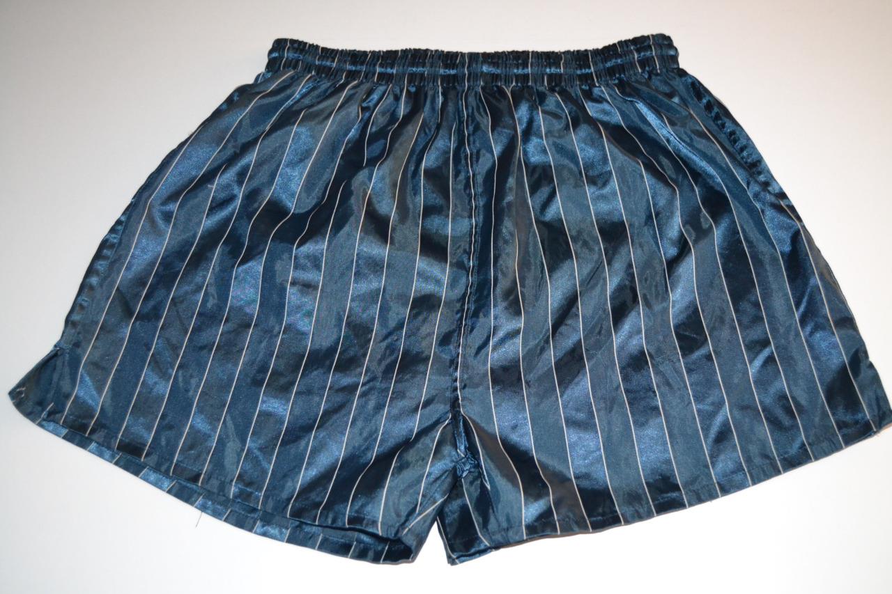 retro striped shorts