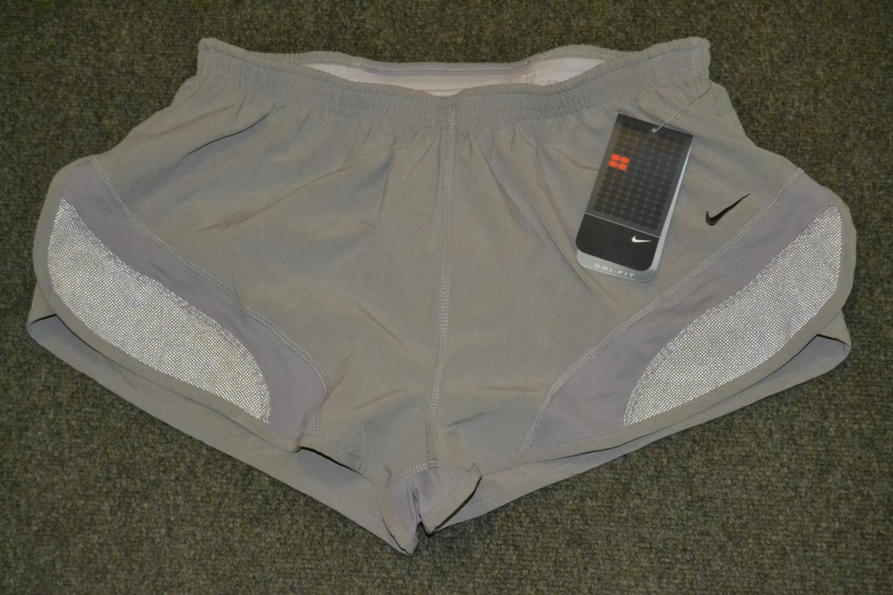 BNWT DEADSTOCK 2002 NIKE DRI-FIT GREY SPRINTER SPLIT LEG RUNNING SHORTS UK SMALL | eBay
