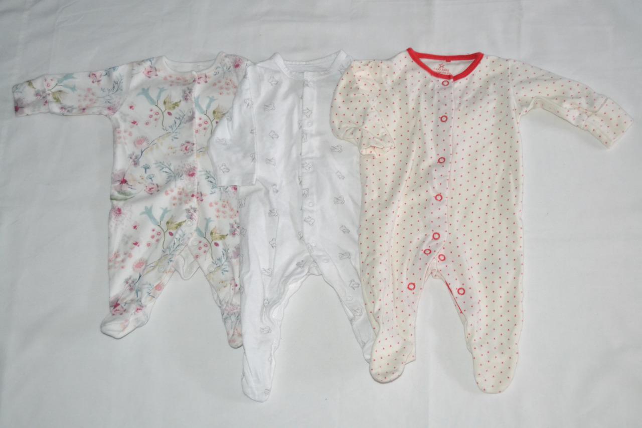 next pink elephant sleepsuit