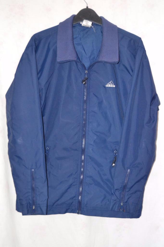 blue adidas track jacket