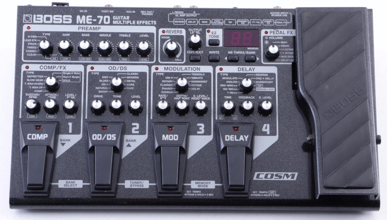 Boss ME70 MultiEffects Pedal PD3416 eBay