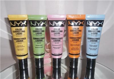 Nyx Cosmetics Color Correcting Liquid Face Primer Makeup Foundation