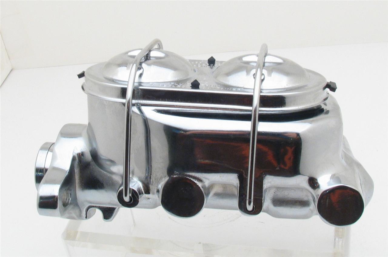 11/8" Bore Aluminum Chrome Master Cylinder GM, Street Rod,Universal