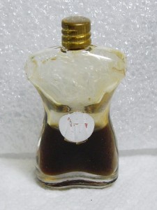 Vintage Mini Shoking Schiaparelli Dressmaker Nude Bust Form Perfume ...