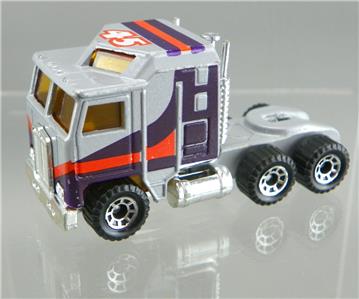 Vintage 1981 Matchbox Diecast S=1/90 Kenworth Aerodyne Semi Truck