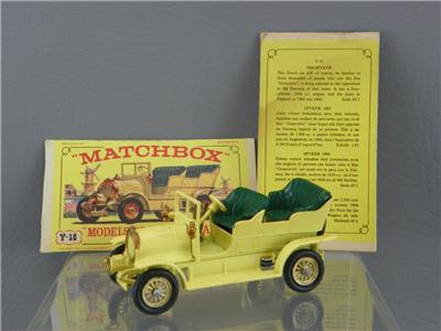 Vintage 1960's Matchbox Y-16 Diecast Models of Yesteryear 1904