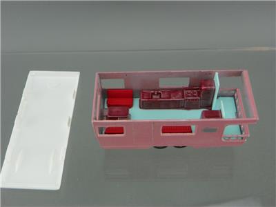 Vintage 1960s Matchbox Lesney No.23 Diecast 1/64 Pink Trailer