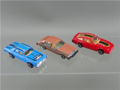 Vintage Yatming Diecast 1/64 Nissan 300ZX Cadillac Seville Dodge