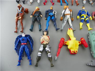 Vintage 1990s Toy Biz Marvel Uncanny X-Men Gambit Spider-Man
