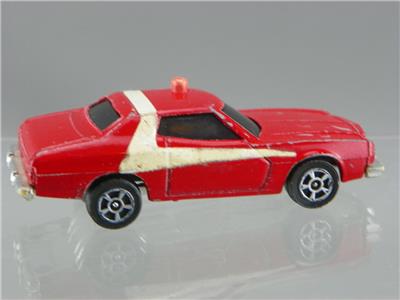 希少 ミニカー　CORGI GAMDAKOOR 1600gt Vintage 1976 Corgi Juniors Diecast 1/64 Red Ford Gran Torino