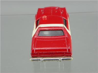 Vintage 1976 Corgi Juniors Diecast 1/64 Red Ford Gran Torino