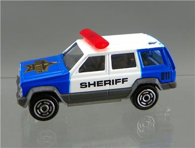 Vintage Majorette Movers No.224 Diecast 1/60 Scale Police Sheriff
