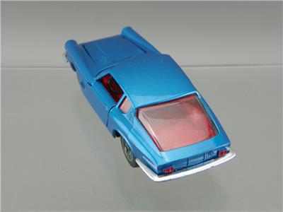 Vintage 1967 Mebetoys A10 Diecast 1/43 Blue Maserati Mistral-Coupe
