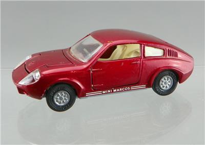 Vintage 1960's Corgi Toys 341 Diecast 1/43 Mini Marcos GT850