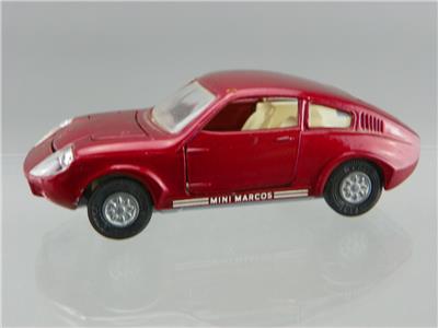 Vintage 1960's Corgi Toys 341 Diecast 1/43 Mini Marcos GT850