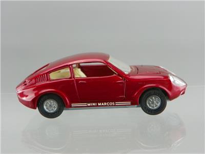 Vintage 1960's Corgi Toys 341 Diecast 1/43 Mini Marcos GT850