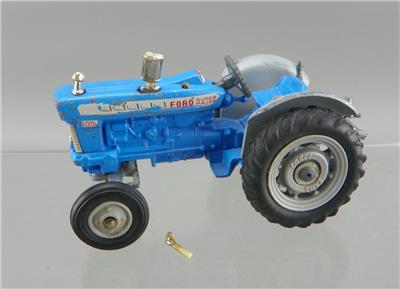 Vintage 1969 Corgi 74 Diecast 1/43 Scale Blue Ford 5000 Super